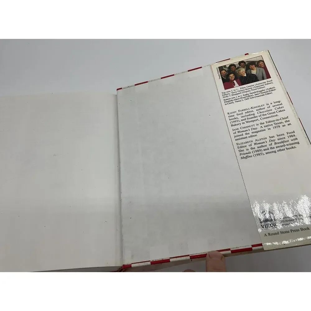Vintage The Woman's Day Cookbook Farrell-Kingsley Hardcover Healthy Recipes 1995